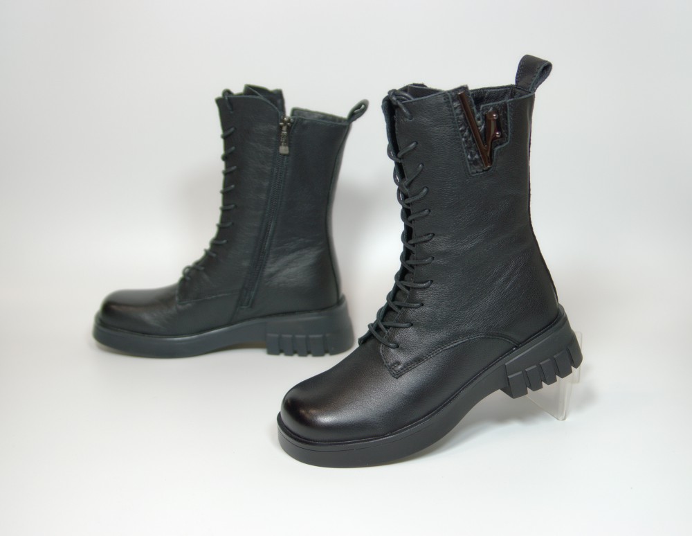 Ботинки демисезонные W2-956-A213R black