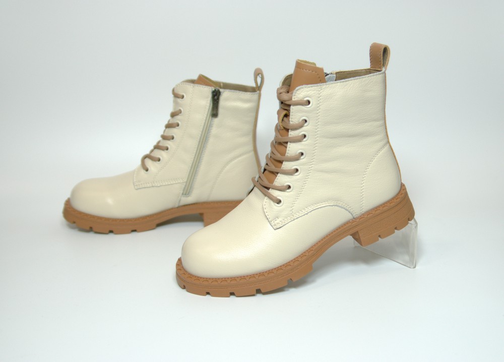 Ботинки демисезонные W2-60599-92R beige