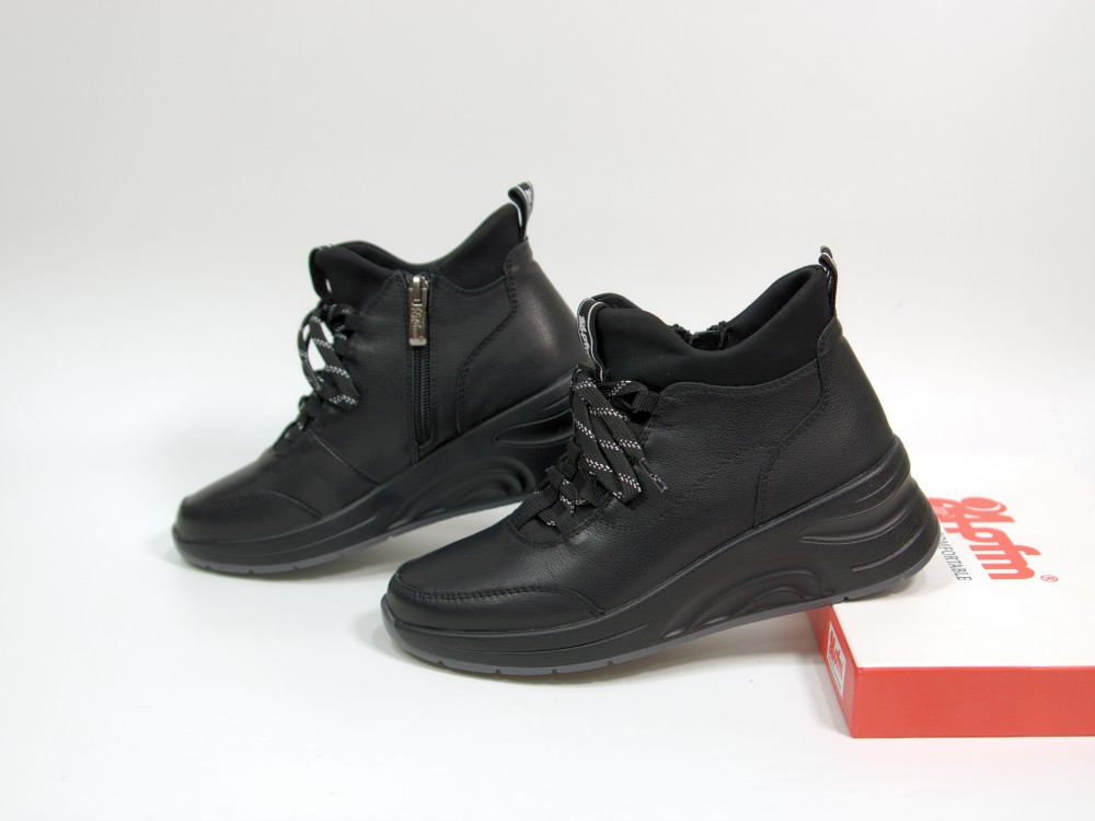 Ботинки демисезонные L8-2199-01R black