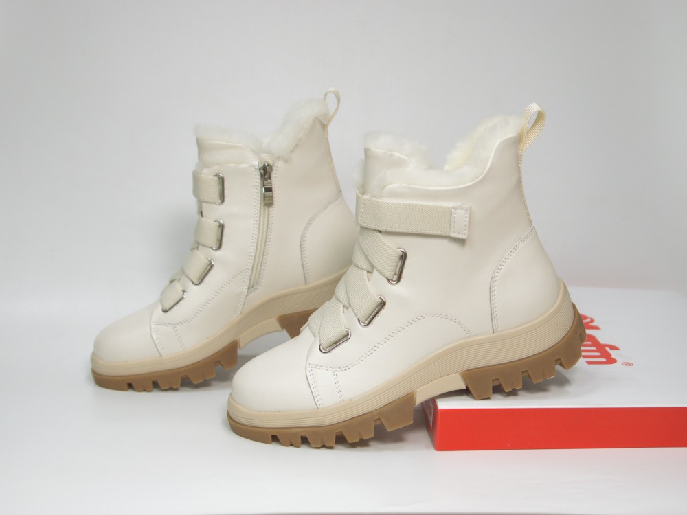 Ботинки зимние E5-867-M508 beige