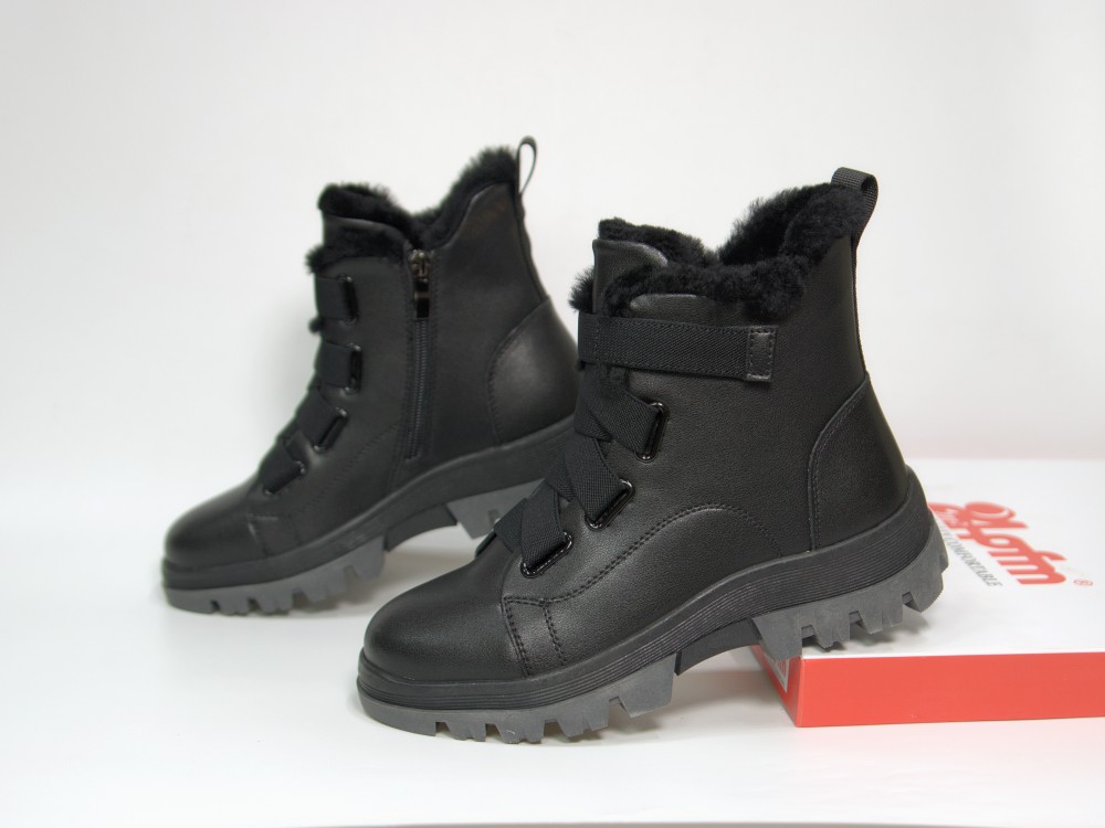 Ботинки зимние E5-867-M508 black