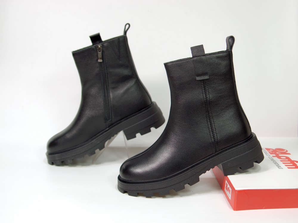 Ботинки демисезонные W2-2261-78R black