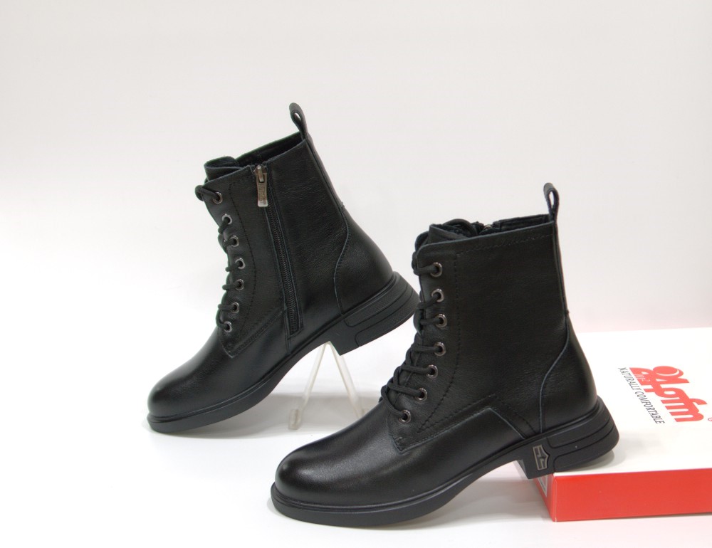 Ботинки демисезонные W2-6067-02R black