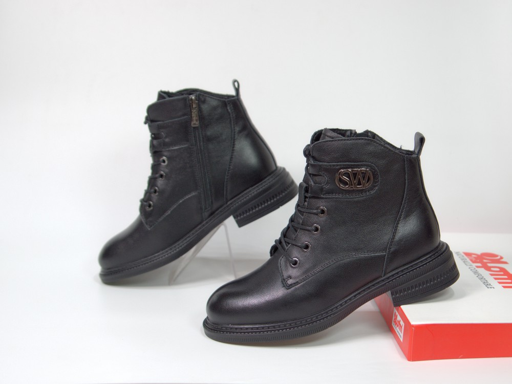 Ботинки демисезонные W2-2039-A31R black